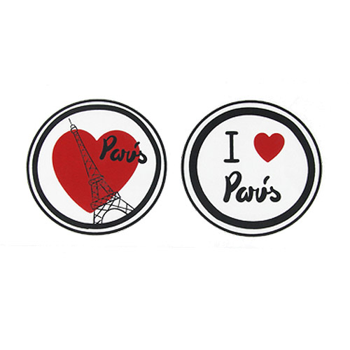 s76)수지전사지 - I Love Paris(레드)